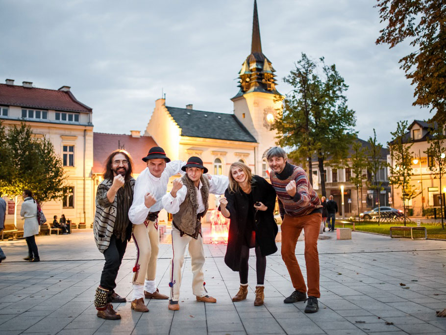 Skawina - z góralami